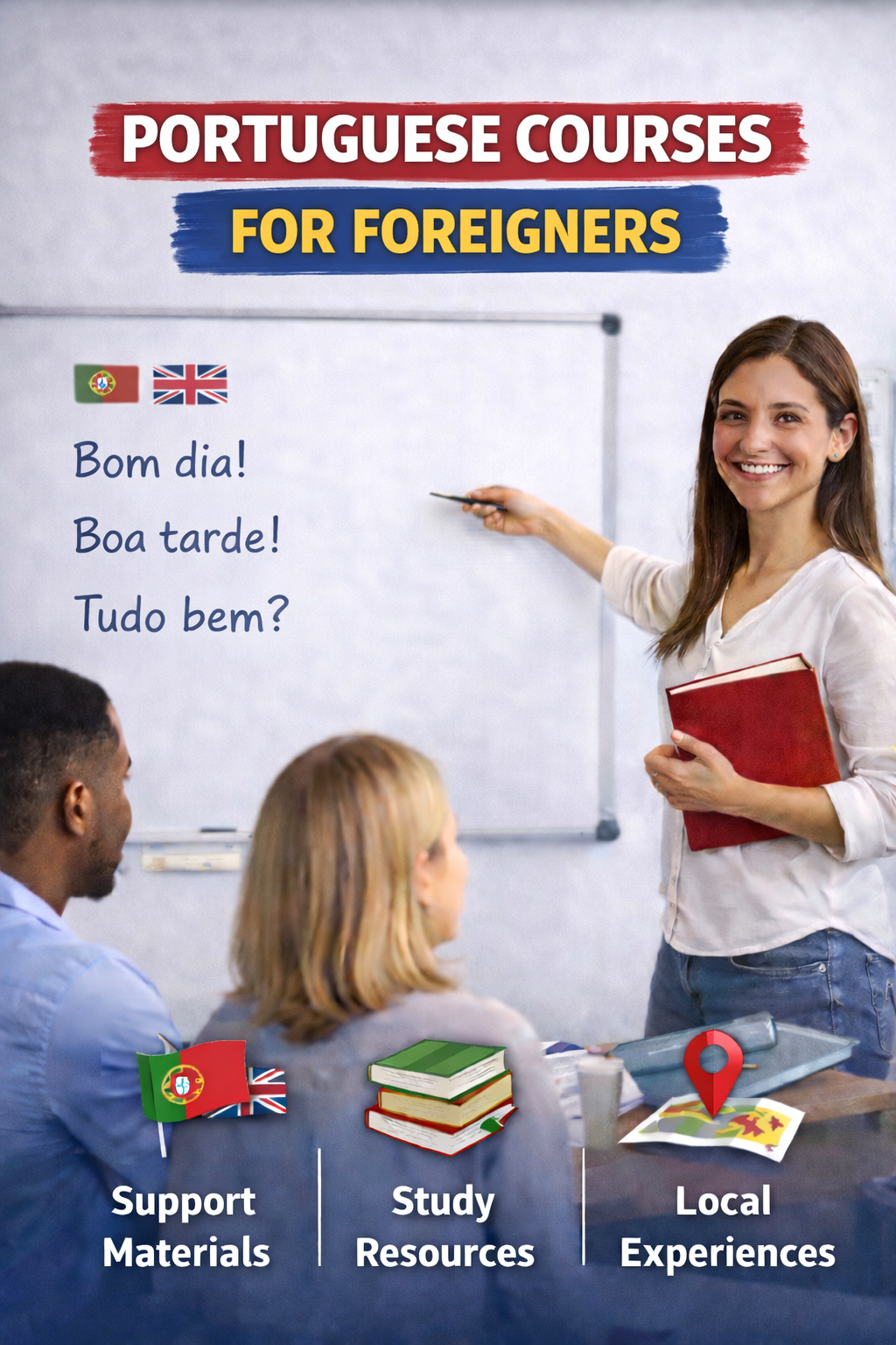 Portuguese language courses for foreigners - Inovsaber
