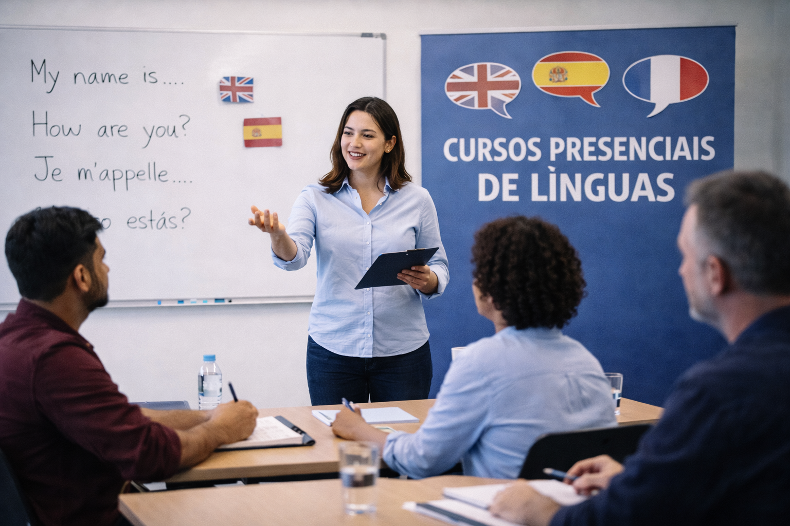 Bloco 20h — Cursos de línguas para adultos — Inovsaber