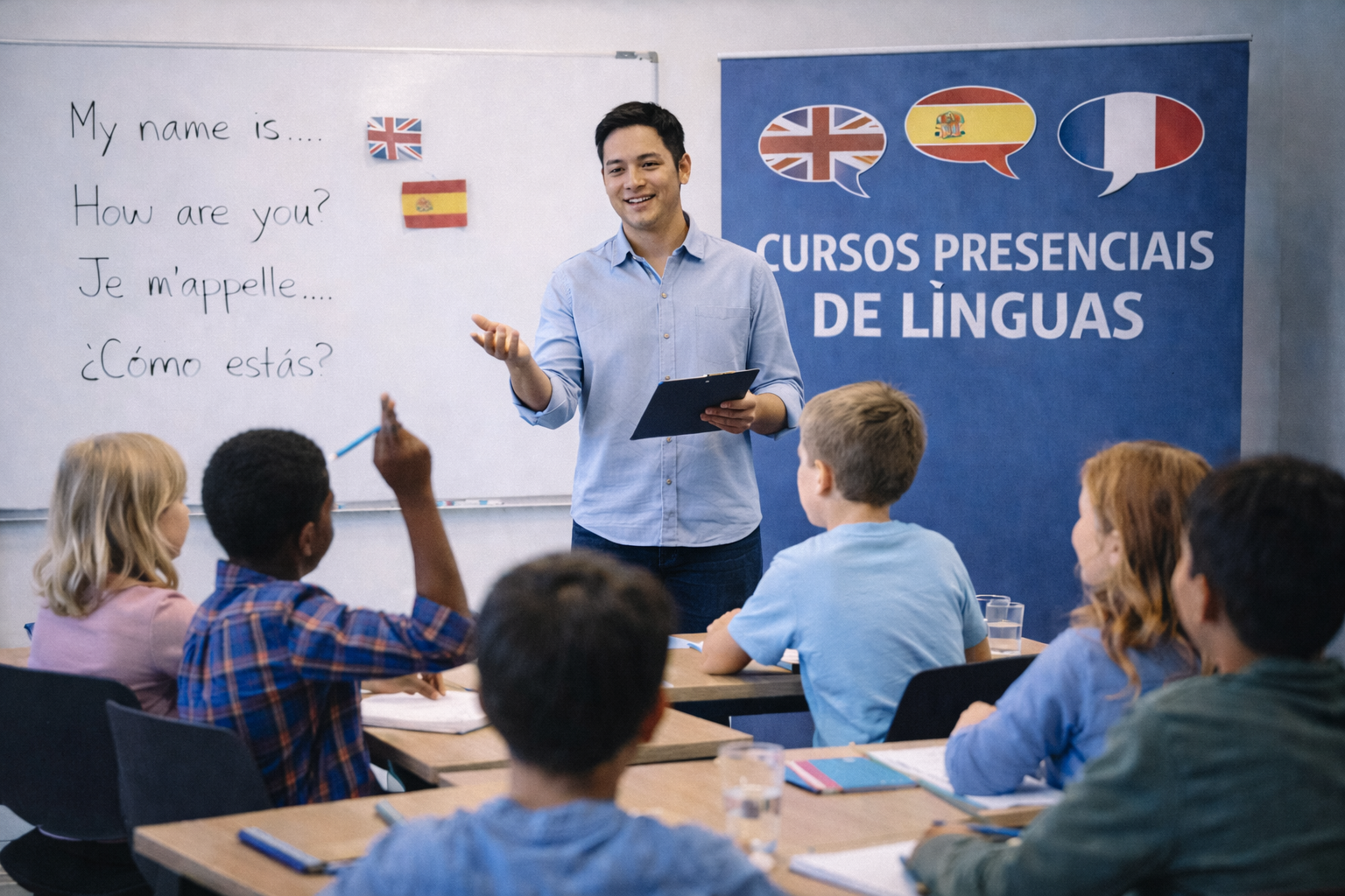 Cursos de línguas para crianças e jovens — Inovsaber