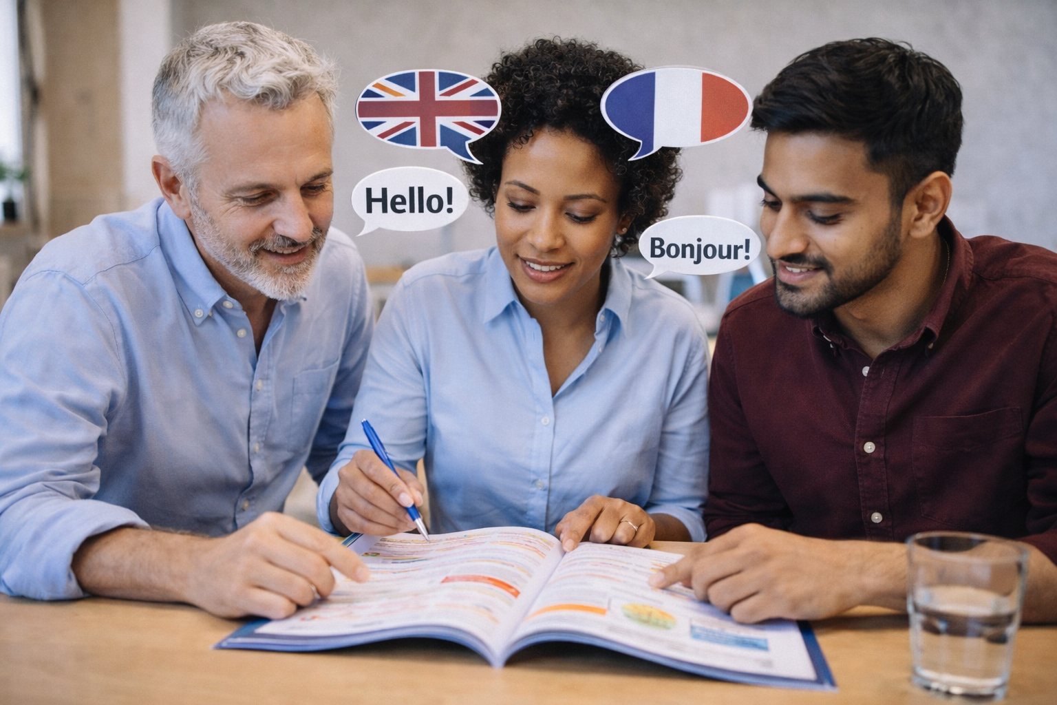 Bloco 40h — Cursos de línguas para adultos — Inovsaber